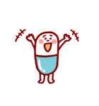 薬と錠剤のキャラスタンプ（個別スタンプ：9）
