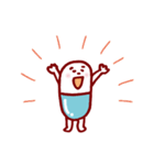 薬と錠剤のキャラスタンプ（個別スタンプ：12）