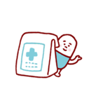 薬と錠剤のキャラスタンプ（個別スタンプ：27）
