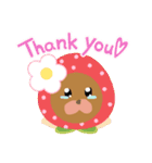 くまのリアクション（個別スタンプ：7）