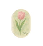 5月の花シリーズ、May Flowers（個別スタンプ：1）