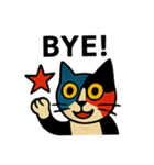 「アート風ねこちゃんの気まぐれトーク」（個別スタンプ：8）