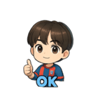 コムギとハルくん（個別スタンプ：1）
