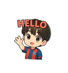 コムギとハルくん（個別スタンプ：3）