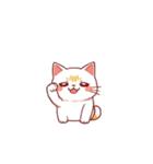 もちふわねこ（シロ）（個別スタンプ：6）