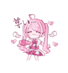 量産ピンクなぴえんちゃん（個別スタンプ：22）