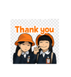 小学生お友達（個別スタンプ：16）