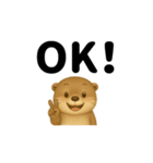 カワウソノーマル（個別スタンプ：16）