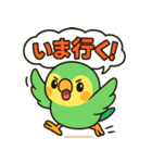 おしゃべりインコの毎日スタンプ（個別スタンプ：8）