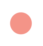 透過50％のシンプルマーク（個別スタンプ：21）