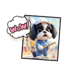 ぼくはシーズーです（個別スタンプ：33）