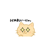 【ゆるネコ】毎日つかえるスタンプ（個別スタンプ：18）