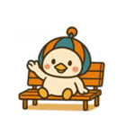 ぴじょんくんの1日（個別スタンプ：8）