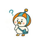 ぴじょんくんの1日（個別スタンプ：24）
