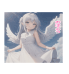毎日使える天使スタンプ（個別スタンプ：1）