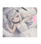 毎日使える天使スタンプ（個別スタンプ：4）