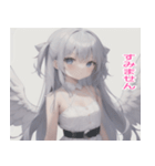 毎日使える天使スタンプ（個別スタンプ：20）