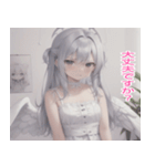 毎日使える天使スタンプ（個別スタンプ：27）