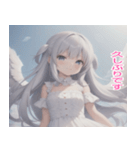 毎日使える天使スタンプ（個別スタンプ：37）