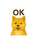 黄金秋田犬スタンプ（個別スタンプ：1）