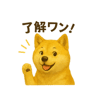 黄金秋田犬スタンプ（個別スタンプ：2）
