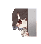 まぬこの友達スタンプ（個別スタンプ：6）