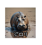 動物と爬虫類で「爬虫類とアニマルズ！」（個別スタンプ：7）