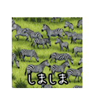 動物と爬虫類で「爬虫類とアニマルズ！」（個別スタンプ：9）