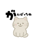 【毎日つかえる】ポジティブにゃんこ（個別スタンプ：14）