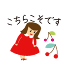 ゆるふわ大人女子の丁寧な毎日（個別スタンプ：4）