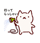 普段使いの手描きねこ7 《園芸編》（個別スタンプ：28）