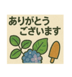 昭和レトロな定番夏休み（個別スタンプ：4）