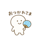 ひまわり柴犬と夏のともだち（個別スタンプ：1）