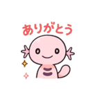 Summer Vibes with Pink Axolotl（個別スタンプ：5）