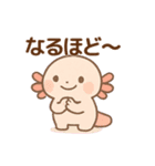 Summer Vibes with Pink Axolotl（個別スタンプ：27）