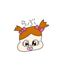 リボン女児の日常（個別スタンプ：8）