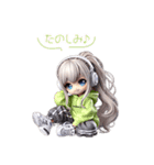 ちびダンサーのHIPHOPスタンプ（個別スタンプ：8）
