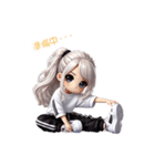 ちびダンサーのHIPHOPスタンプ（個別スタンプ：23）