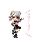 ちびダンサーのHIPHOPスタンプ（個別スタンプ：39）