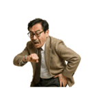 クセつよ 昭和 ギャグ おっさん 面白（個別スタンプ：24）