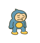 誰よりも低く跳ぶトリ（個別スタンプ：29）