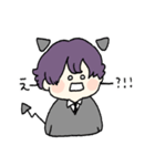 敬語の悪魔さん（個別スタンプ：21）