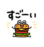 おむすびバーガー3（個別スタンプ：34）