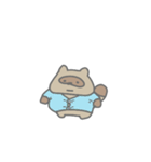 ゆるダイエットたぬきちゃん（個別スタンプ：3）