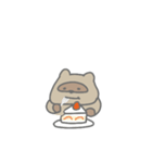 ゆるダイエットたぬきちゃん（個別スタンプ：12）