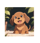 無言で伝わる犬の気持ち（個別スタンプ：5）