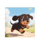 無言で伝わる犬の気持ち（個別スタンプ：7）