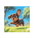 無言で伝わる犬の気持ち（個別スタンプ：8）