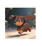 無言で伝わる犬の気持ち（個別スタンプ：10）