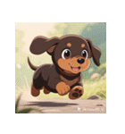 無言で伝わる犬の気持ち（個別スタンプ：11）